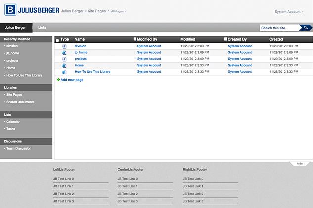 Überführung Ihrer Corporate Identity/Ihres Corporate Designs in die Microsoft SharePoint-Umgebung